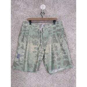AFTCO Board Shorts Mens Size 38 Swim Fishing Trunks Zipper Pockets